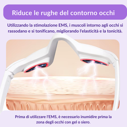 Luminia Eyes Pro -Terapia LED e EMS-