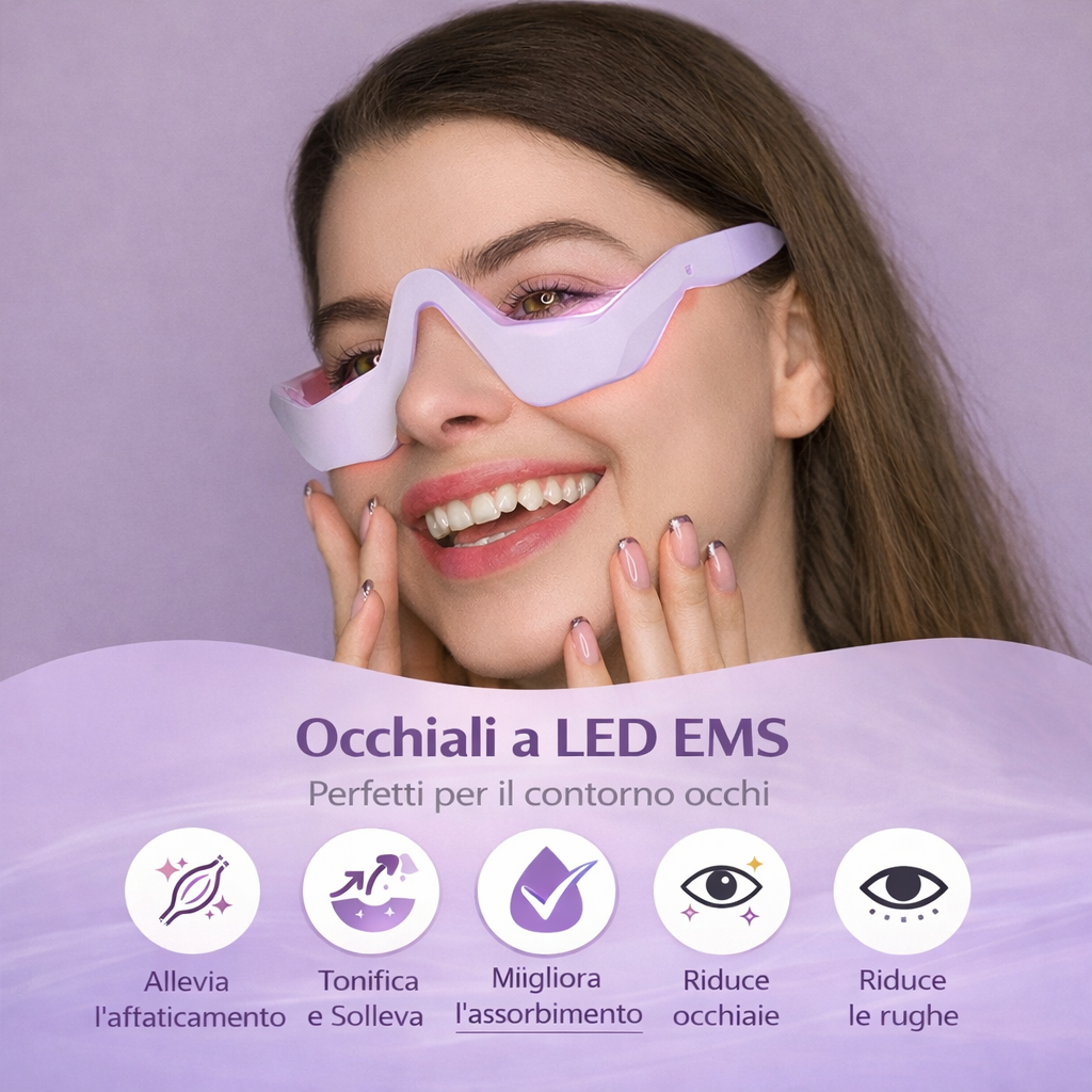 Luminia Eyes Pro -Terapia LED e EMS-
