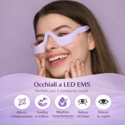 Luminia Eyes Pro -Terapia LED e EMS-